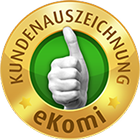 Kundenauszeichnung eKomi